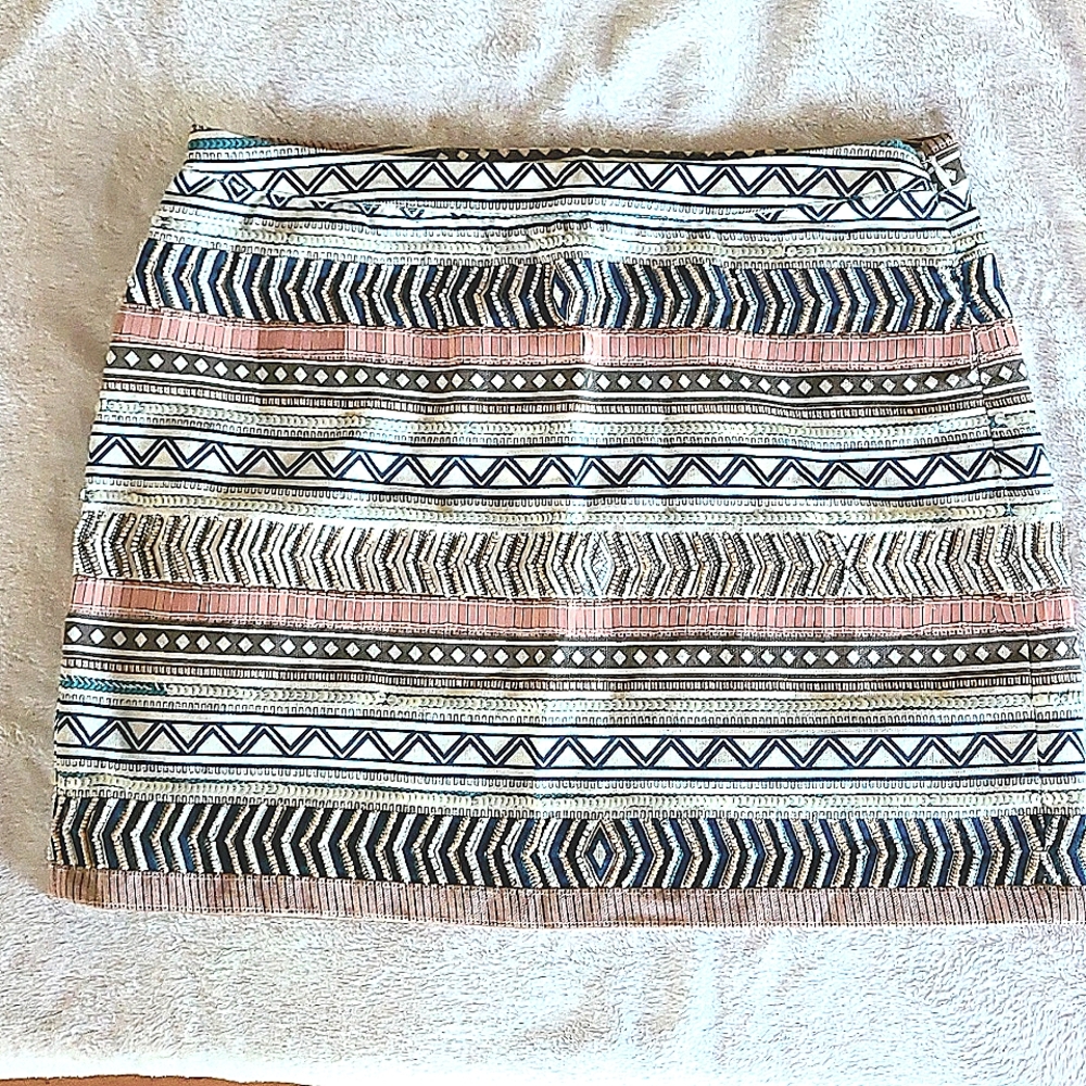 MNG (Mango) Casual Mini Skirt